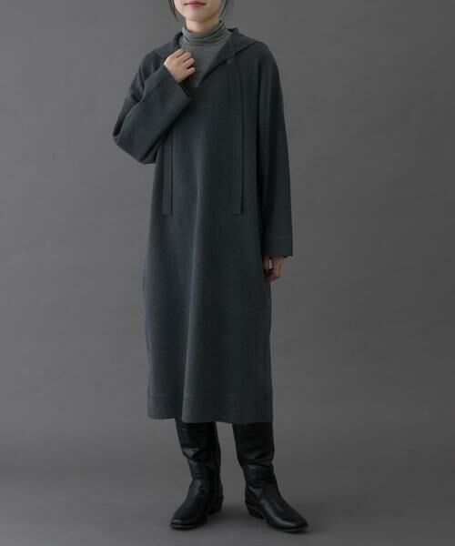 URBAN RESEARCH DOORS / アーバンリサーチ ドアーズ ワンピース | FORK&SPOON　セーラーカラーニットワンピース | 詳細4