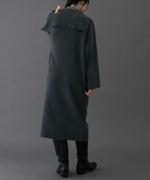 URBAN RESEARCH DOORS / アーバンリサーチ ドアーズ ワンピース | FORK&SPOON　セーラーカラーニットワンピース | 詳細7