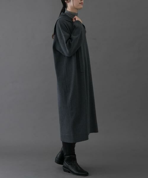 URBAN RESEARCH DOORS / アーバンリサーチ ドアーズ ワンピース | FORK&SPOON　セーラーカラーニットワンピース | 詳細8