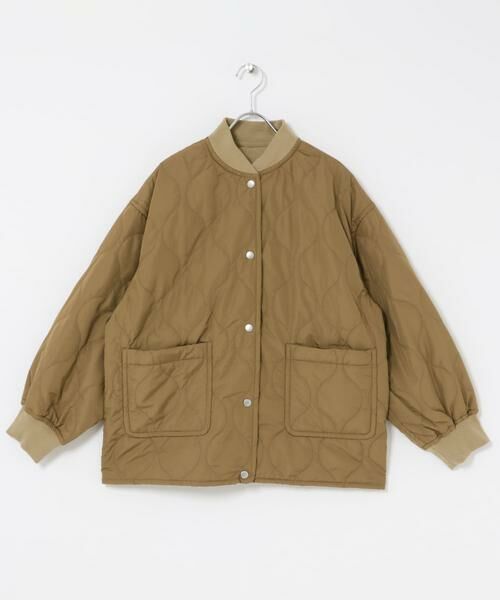 URBAN RESEARCH DOORS / アーバンリサーチ ドアーズ ブルゾン | FORK&SPOON　SORONAリバーシブルブルゾン（ベージュ）