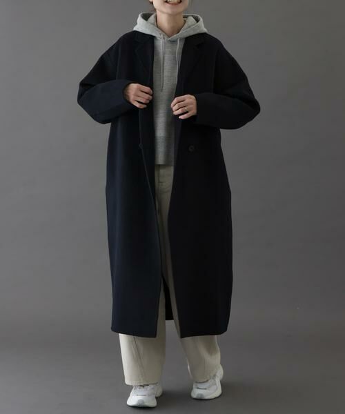 URBAN RESEARCH DOORS / アーバンリサーチ ドアーズ その他アウター | FORK&SPOON　リバーロングコート | 詳細1