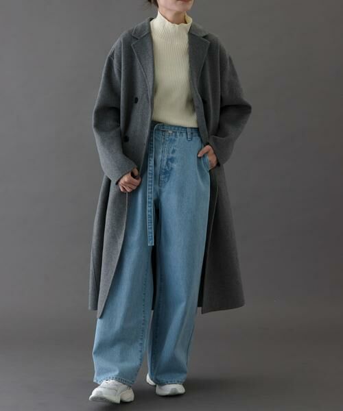 URBAN RESEARCH DOORS / アーバンリサーチ ドアーズ その他アウター | FORK&SPOON　リバーロングコート | 詳細15