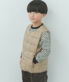 URBAN RESEARCH DOORS / アーバンリサーチ ドアーズ アウター | TAION　CREWNECK BUTTON DOWN VEST(KIDS)