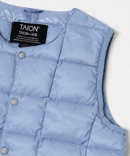 URBAN RESEARCH DOORS / アーバンリサーチ ドアーズ アウター | TAION　CREWNECK BUTTON DOWN VEST(KIDS) | 詳細10