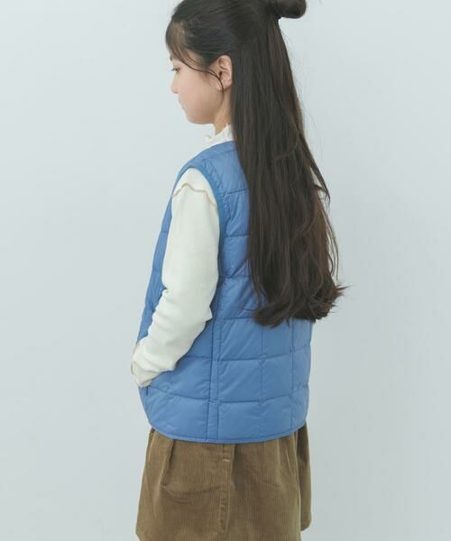 URBAN RESEARCH DOORS / アーバンリサーチ ドアーズ アウター | TAION　CREWNECK BUTTON DOWN VEST(KIDS) | 詳細2