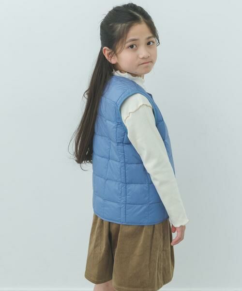 URBAN RESEARCH DOORS / アーバンリサーチ ドアーズ アウター | TAION　CREWNECK BUTTON DOWN VEST(KIDS) | 詳細3