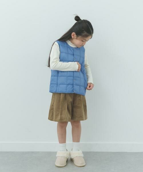 URBAN RESEARCH DOORS / アーバンリサーチ ドアーズ アウター | TAION　CREWNECK BUTTON DOWN VEST(KIDS) | 詳細5