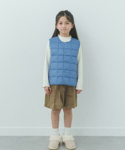 URBAN RESEARCH DOORS / アーバンリサーチ ドアーズ アウター | TAION　CREWNECK BUTTON DOWN VEST(KIDS) | 詳細6