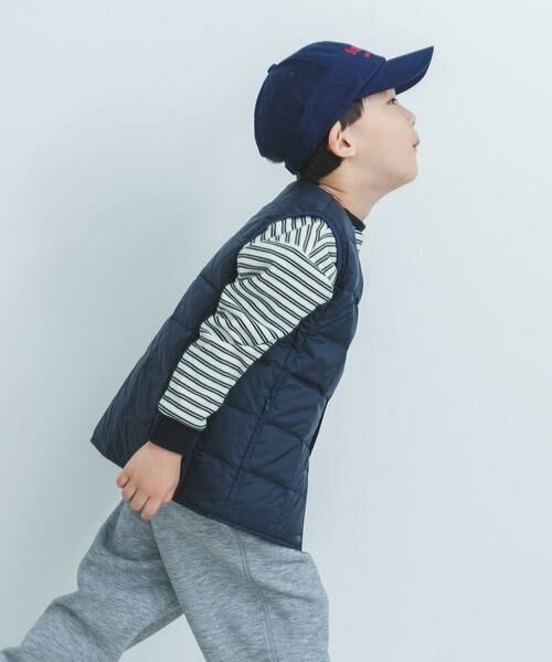 URBAN RESEARCH DOORS / アーバンリサーチ ドアーズ アウター | TAION　CREWNECK BUTTON DOWN VEST(KIDS) | 詳細11