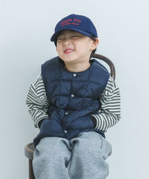 URBAN RESEARCH DOORS / アーバンリサーチ ドアーズ アウター | TAION　CREWNECK BUTTON DOWN VEST(KIDS) | 詳細15