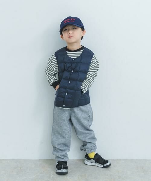 URBAN RESEARCH DOORS / アーバンリサーチ ドアーズ アウター | TAION　CREWNECK BUTTON DOWN VEST(KIDS) | 詳細18