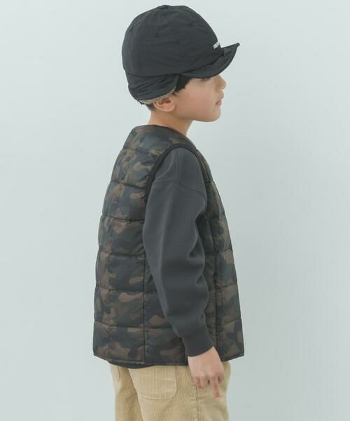 URBAN RESEARCH DOORS / アーバンリサーチ ドアーズ アウター | TAION　CREWNECK BUTTON DOWN VEST(KIDS) | 詳細30