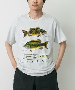 URBAN RESEARCH DOORS / アーバンリサーチ ドアーズ Tシャツ | LIBERTY GRAPHICS　Bass & Flies