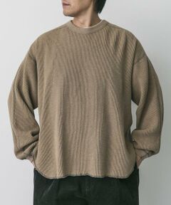 URBAN RESEARCH DOORS / アーバンリサーチ ドアーズ Tシャツ | ENDS and MEANS　Waffle Thermal Long-Sleeve