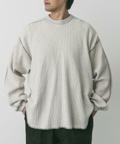 URBAN RESEARCH DOORS / アーバンリサーチ ドアーズ Tシャツ | ENDS and MEANS　Waffle Thermal Long-Sleeve