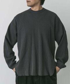 URBAN RESEARCH DOORS / アーバンリサーチ ドアーズ Tシャツ | ENDS and MEANS　Waffle Thermal Long-Sleeve