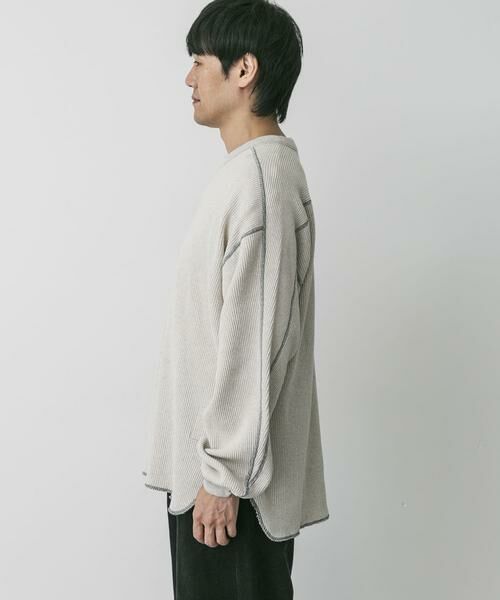 URBAN RESEARCH DOORS / アーバンリサーチ ドアーズ Tシャツ | ENDS and MEANS　Waffle Thermal Long-Sleeve | 詳細9