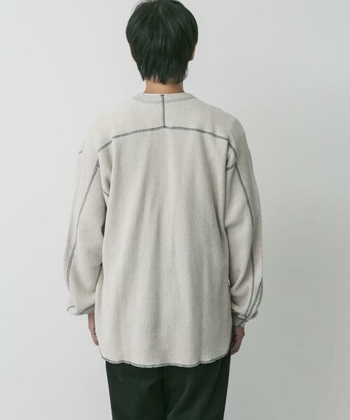 URBAN RESEARCH DOORS / アーバンリサーチ ドアーズ Tシャツ | ENDS and MEANS　Waffle Thermal Long-Sleeve | 詳細10