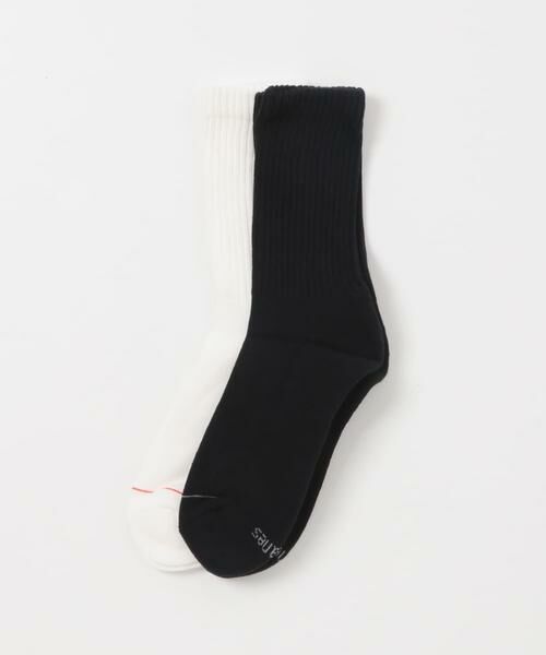 URBAN RESEARCH DOORS / アーバンリサーチ ドアーズ ソックス | 『別注』HANES×DOORS　クルーソックス2P | 詳細2