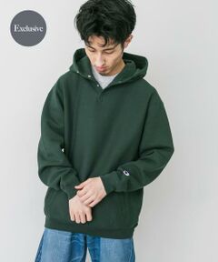 URBAN RESEARCH DOORS / アーバンリサーチ ドアーズ パーカー | 『別注』Champion×DOORS　RW HALF SNAP PARKA