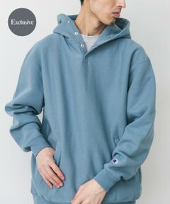 URBAN RESEARCH DOORS / アーバンリサーチ ドアーズ パーカー | 『別注』Champion×DOORS　RW HALF SNAP PARKA