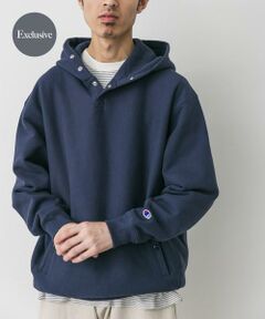 URBAN RESEARCH DOORS / アーバンリサーチ ドアーズ パーカー | 『別注』Champion×DOORS　RW HALF SNAP PARKA