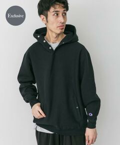 URBAN RESEARCH DOORS / アーバンリサーチ ドアーズ パーカー | 『別注』Champion×DOORS　RW HALF SNAP PARKA