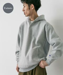 URBAN RESEARCH DOORS / アーバンリサーチ ドアーズ パーカー | 『別注』Champion×DOORS　RW HALF SNAP PARKA