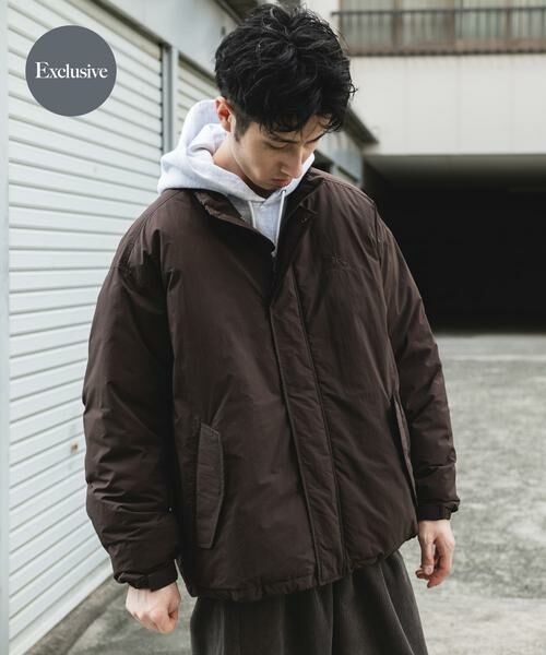 URBAN RESEARCH DOORS/アーバンリサーチ ドアーズ 『別注』Snow Peak Apparel×DOORS N/T Insulation Jacket ブラウン L