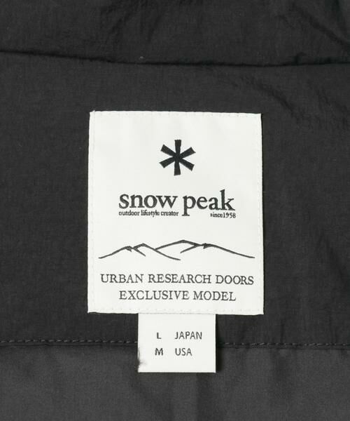 URBAN RESEARCH DOORS / アーバンリサーチ ドアーズ その他アウター | 『別注』Snow Peak Apparel×DOORS　N/T Insulation Jacket | 詳細26