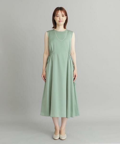 URBAN RESEARCH DOORS / アーバンリサーチ ドアーズ ドレス | サイドギャザーワンピース | 詳細11