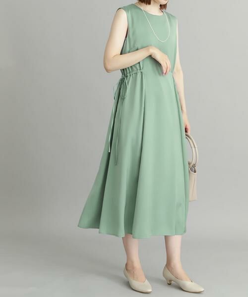 URBAN RESEARCH DOORS / アーバンリサーチ ドアーズ ドレス | サイドギャザーワンピース | 詳細2