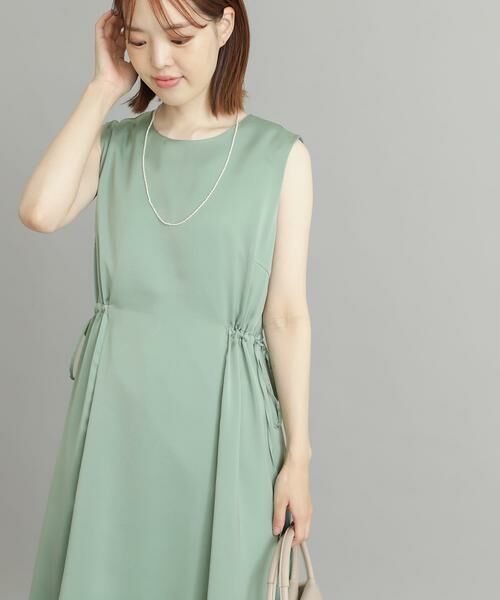 URBAN RESEARCH DOORS / アーバンリサーチ ドアーズ ドレス | サイドギャザーワンピース | 詳細3