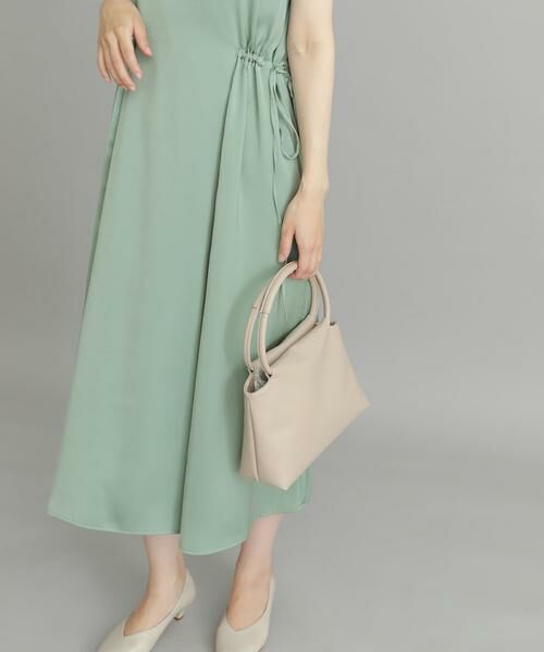 URBAN RESEARCH DOORS / アーバンリサーチ ドアーズ ドレス | サイドギャザーワンピース | 詳細4