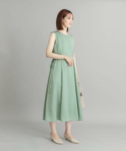 URBAN RESEARCH DOORS / アーバンリサーチ ドアーズ ドレス | サイドギャザーワンピース | 詳細8