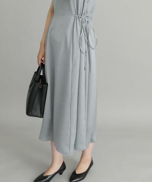 URBAN RESEARCH DOORS / アーバンリサーチ ドアーズ ドレス | サイドギャザーワンピース | 詳細18