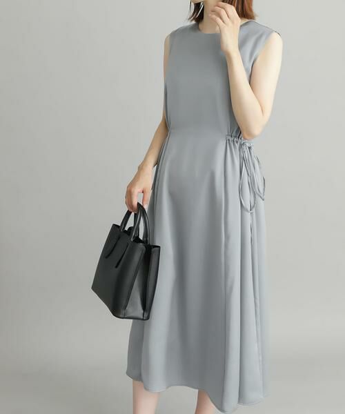 URBAN RESEARCH DOORS / アーバンリサーチ ドアーズ ドレス | サイドギャザーワンピース | 詳細19