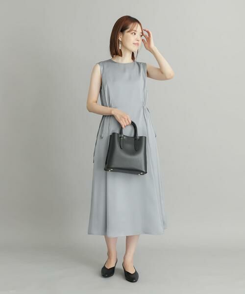 URBAN RESEARCH DOORS / アーバンリサーチ ドアーズ ドレス | サイドギャザーワンピース | 詳細21