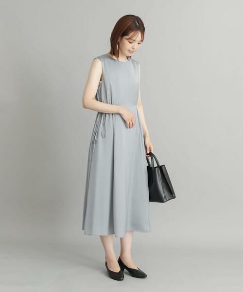 URBAN RESEARCH DOORS / アーバンリサーチ ドアーズ ドレス | サイドギャザーワンピース | 詳細22