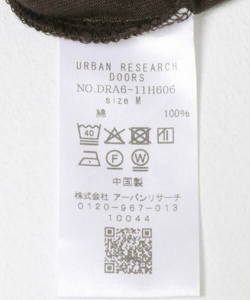 URBAN RESEARCH DOORS / アーバンリサーチ ドアーズ Tシャツ | Grow Organic クルーネックTシャツ | 詳細16