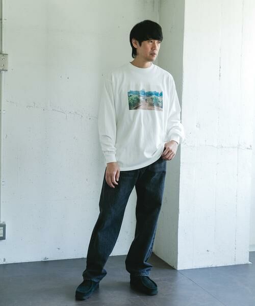 URBAN RESEARCH DOORS / アーバンリサーチ ドアーズ Tシャツ | Grow Organic フォトプリントロングスリーブTシャツ | 詳細6