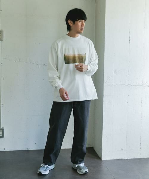 URBAN RESEARCH DOORS / アーバンリサーチ ドアーズ Tシャツ | Grow Organic フォトプリントロングスリーブTシャツ | 詳細16