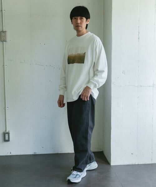 URBAN RESEARCH DOORS / アーバンリサーチ ドアーズ Tシャツ | Grow Organic フォトプリントロングスリーブTシャツ | 詳細17