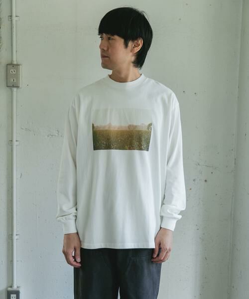 URBAN RESEARCH DOORS / アーバンリサーチ ドアーズ Tシャツ | Grow Organic フォトプリントロングスリーブTシャツ | 詳細18