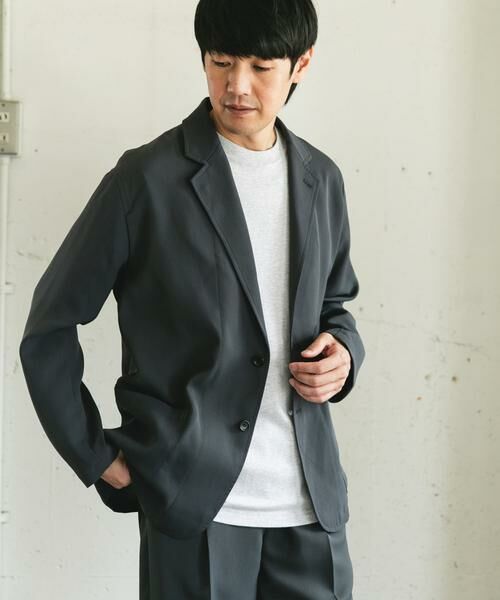 URBAN RESEARCH DOORS / アーバンリサーチ ドアーズ その他アウター | ダブルクロス 2B イージージャケット | 詳細2