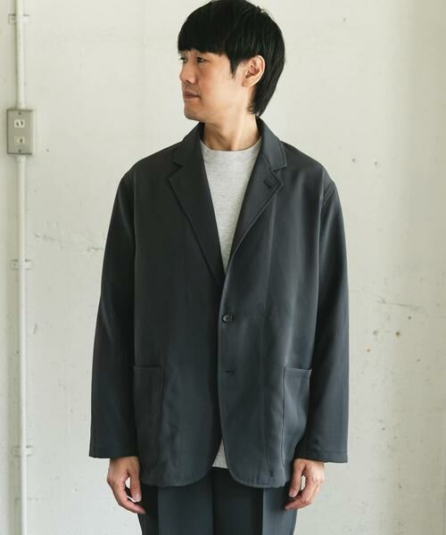 URBAN RESEARCH DOORS / アーバンリサーチ ドアーズ その他アウター | ダブルクロス 2B イージージャケット | 詳細8