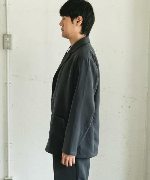 URBAN RESEARCH DOORS / アーバンリサーチ ドアーズ その他アウター | ダブルクロス 2B イージージャケット | 詳細9