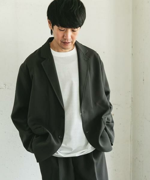 URBAN RESEARCH DOORS / アーバンリサーチ ドアーズ その他アウター | ダブルクロス 2B イージージャケット | 詳細19