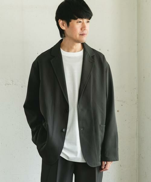 URBAN RESEARCH DOORS / アーバンリサーチ ドアーズ その他アウター | ダブルクロス 2B イージージャケット | 詳細20