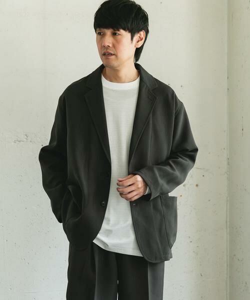 URBAN RESEARCH DOORS / アーバンリサーチ ドアーズ その他アウター | ダブルクロス 2B イージージャケット | 詳細21